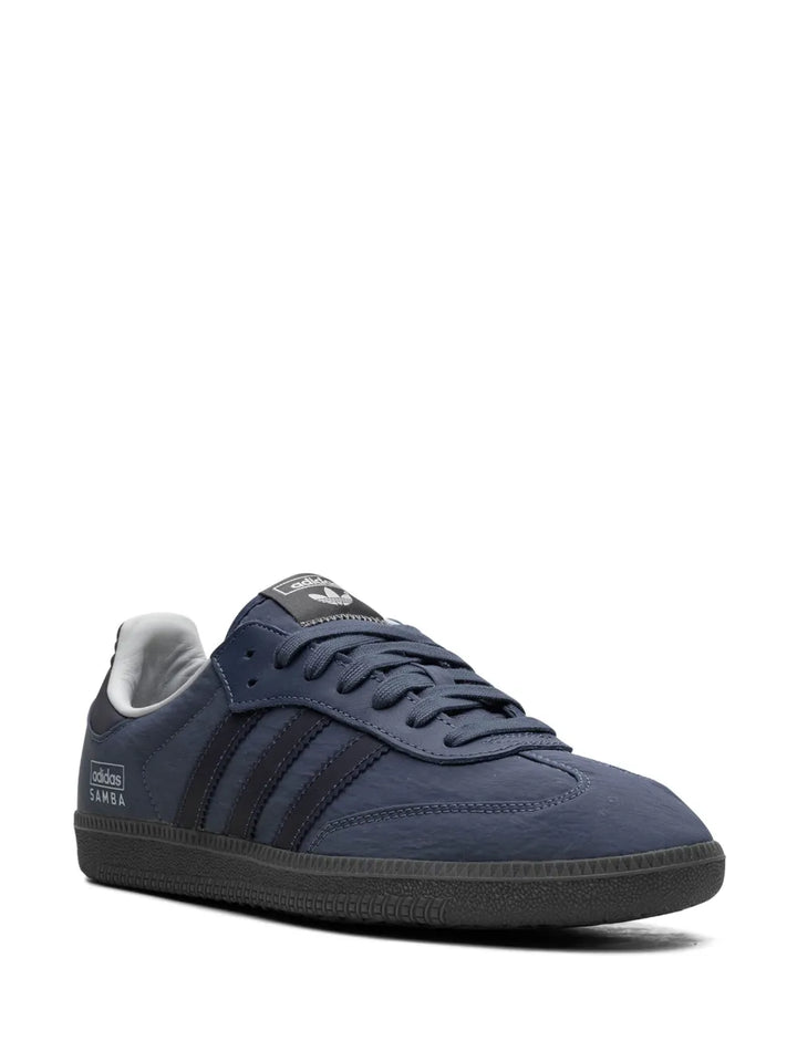 adidas Samba Reflective Pack - Preloved Ink Sneakers — Midnight Blue — Size US M 8.5 - US W 10 — Side View