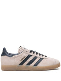 adidas Gazelle Suede Sneakers — Taupe — Size US M 8.5 - US W 10 — Front View