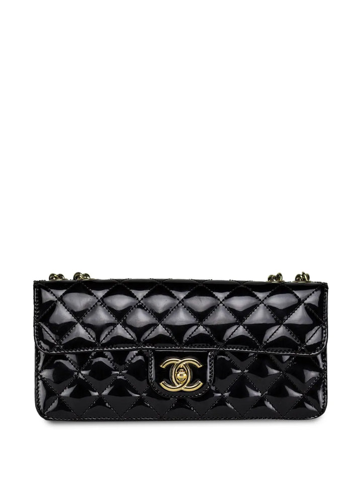 Chanel Pre Owned 2005 Diamond Quilted Shoulder Bag — Same as shown — Size One Size — Back View
