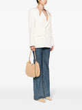Valentino Garavani Rockstud Embellished Leather Shoulder Bag — Same as shown — Size One Size — Side View