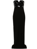Roland Mouret Panelled Design Dress — Black — Size XS — Front View