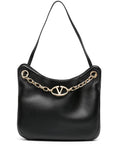 Valentino Garavani Vlogo Signature Chain Link Shoulder Bag — Same as shown — Size One Size — Front View