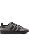 adidas Campus 00S Suede Sneakers — Charcoal Grey/Black — Size US M 11.5 - US W 13 — Front View