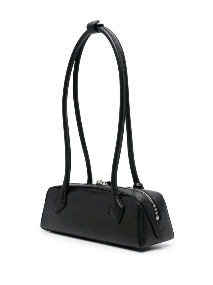 Alaia Small Le Teckel Leather Shoulder Bag — Same as shown — Size One Size — Back View