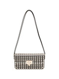 Valentino Garavani Rockstud Ew Leather Shoulder Bag — Same as shown — Size One Size — Front View