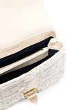 Aspinal Of London Lottie Tweed Shoulder Bag — Same as shown — Size One Size — Top View