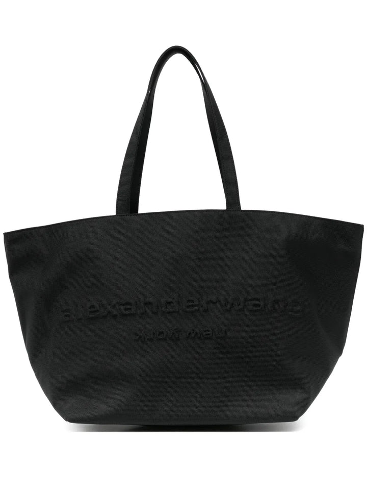 Alexander Wang Punch Logo Embossed Tote Bag — Same as shown — Size One Size — Front View