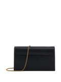Roberto Cavalli Mirror Snake Metallic Logo Shoulder Bag — Same as shown — Size One Size — Back View
