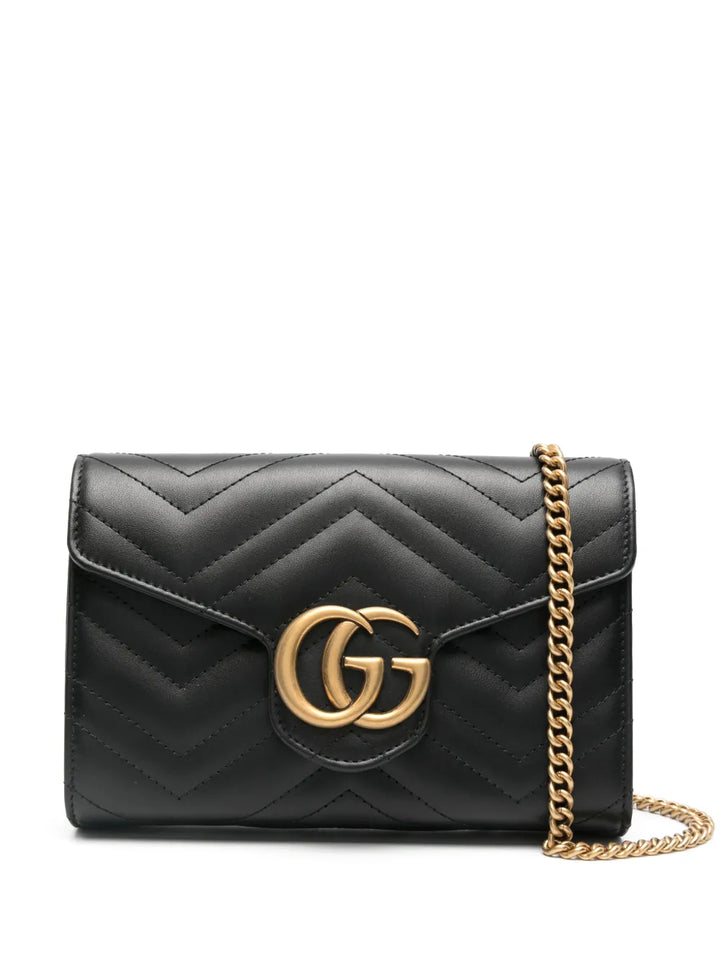 Gucci Mini Gg Marmont Shoulder Bag — Same as shown — Size One Size — Front View