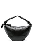 Lemaire Large Fortune Croissant Leather Shoulder Bag — Same as shown — Size One Size — Front View