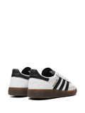 adidas Handball Spezial White/Black/Gum Sneakers — White — Size US M 9 - US W 10.5 — Back View