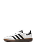 adidas Handball Spezial White/Black/Gum Sneakers — White — Size US M 9 - US W 10.5 — Detail View