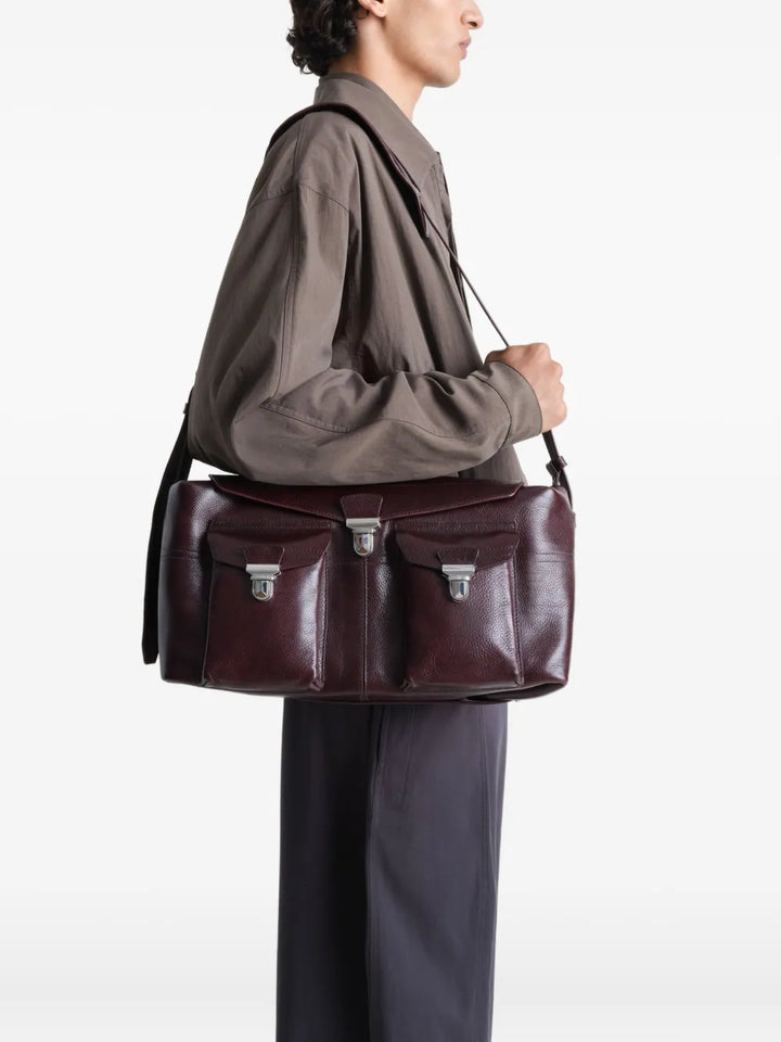 Lemaire Week End Gear Shoulder Bag — Same as shown — Size One Size — Side View