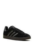 adidas Gazelle Black/Gold Sneakers — Black — Size US M 3.5 - US W 5 — Side View