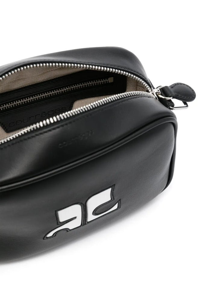 Courreges Reedition Leather Camera Bag — Same as shown — Size One Size — Detail View