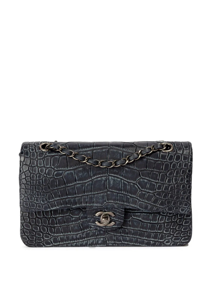 Chanel Pre Owned Small Double Flap Shoulder Bag — Same as shown — Size One Size — Front View
