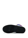 Air Jordan 1 Mid Aqua Sneakers — Black — Size US M 9.5 - US W 11 — Top View