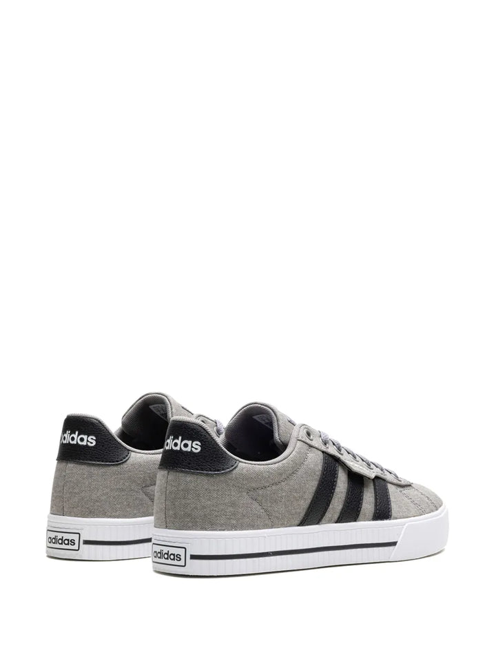 adidas Daily 3.0 Dove Grey Sneakers — Grey/Black — Size US M 10.5 - US W 12 — Back View