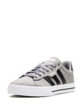 adidas Daily 3.0 Dove Grey Sneakers — Grey/Black — Size US M 10.5 - US W 12 — Top View