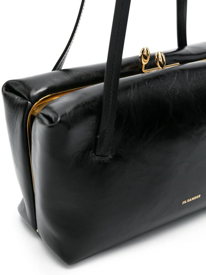 Jil Sander Small Goji Leather Shoulder Bag — Same as shown — Size One Size — Top View