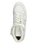 adidas Forum Mid Sneakers — White — Size US M 10.5 - US W 12 — Top View