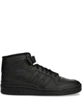 adidas Forum Mid Sneakers — Black — Size US M 10.5 - US W 12 — Front View