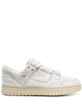 1989 Studio Vintage Dirty Leather Sneakers — White — Size US M 3.5 - US W 5 — Front View