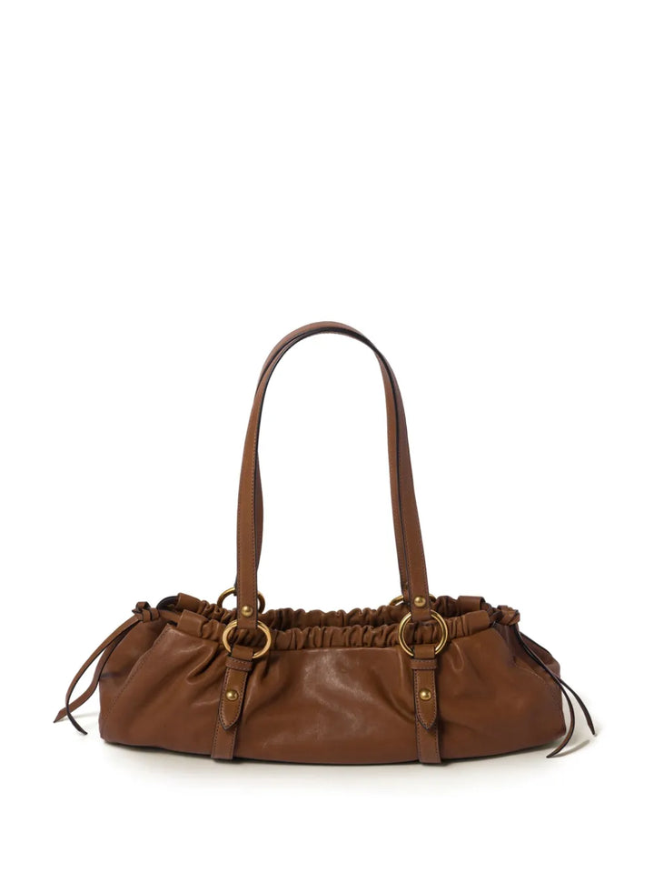 Miu Miu Nappa Leather Shoulder Bag — Same as shown — Size One Size — Side View