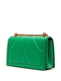 Dolce Gabbana Medium Devotion Quilted Shoulder Bag — Same as shown — Size One Size — Back View