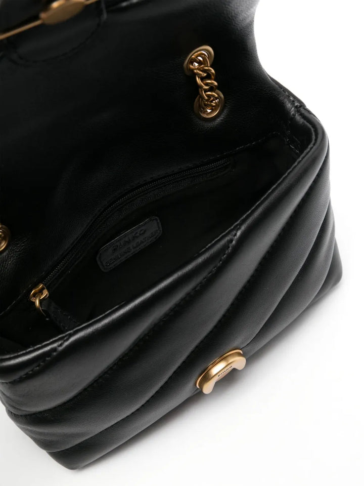 Pinko Love Baby Puff Leather Crossbody Bag — Same as shown — Size One Size — Detail View