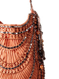 Nannacay Margie Beaded Shoulder Bag — Same as shown — Size One Size — Side View