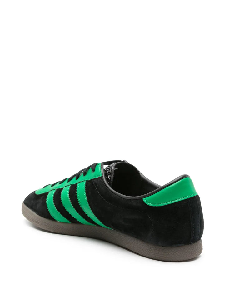 adidas London Suede Sneakers — Black — Size US M 10 - US W 11.5 — Back View