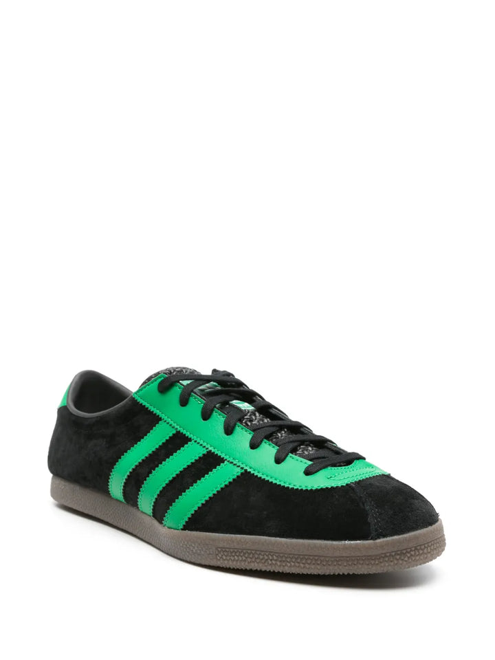 adidas London Suede Sneakers — Black — Size US M 10 - US W 11.5 — Side View