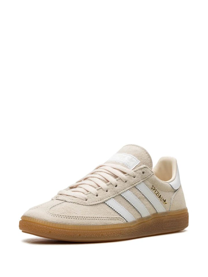 adidas Handball Spezial Wonder White Sneakers — Light Beige — Size US M 9 - US W 10.5 — Top View