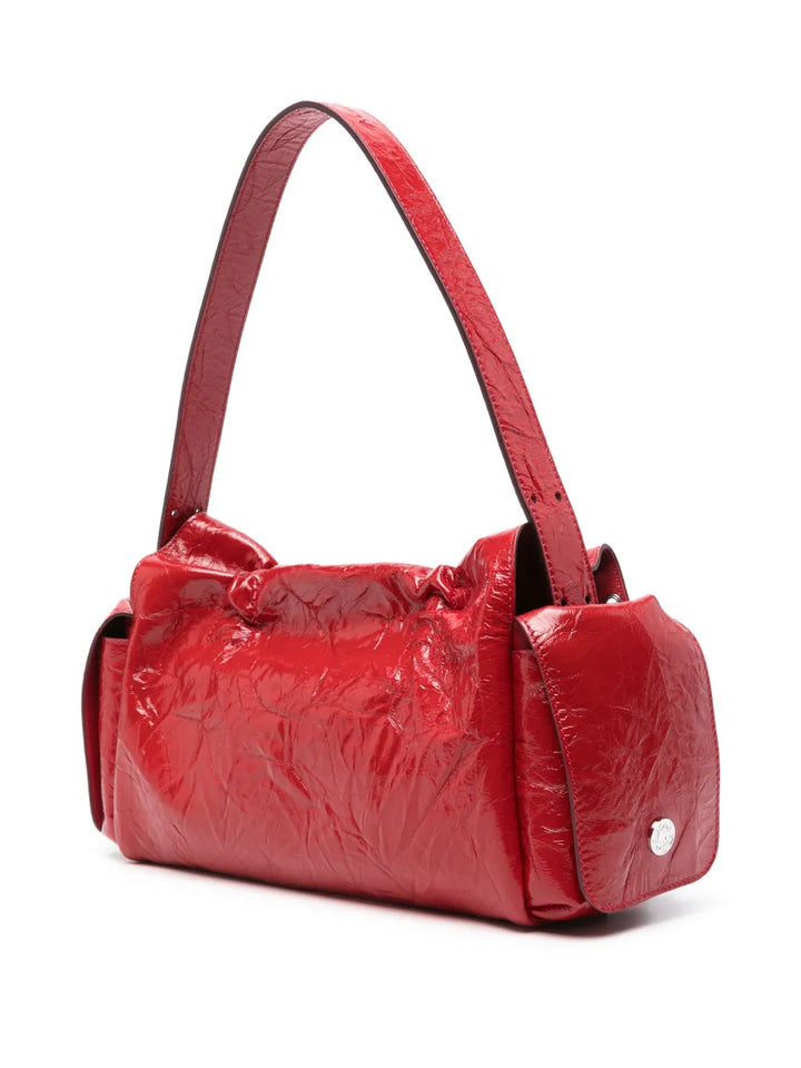 Acne Studios Crinkled Shoulder Bag — Same as shown — Size One Size — Back View