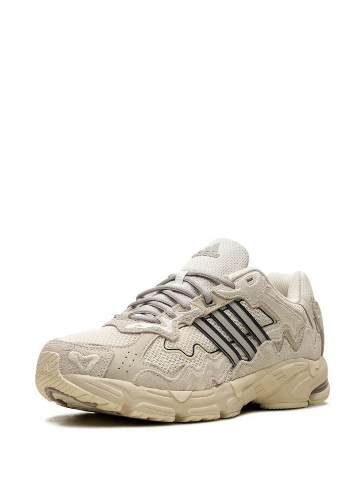 adidas Bad Bunny Response Cl Wonder White — Ivory White/Light Grey — Size US M 9 - US W 10.5 — Top View