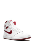 Air Jordan 1 High 85 Metallic Burgundy Sneakers — White — Size US M 6.5 - US W 8 — Alternate View 7