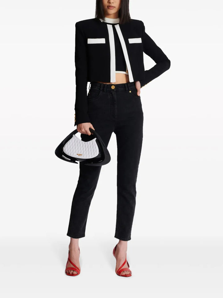 Balmain Medium Jolie Madame Shoulder Bag — Same as shown — Size One Size — Side View