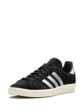 adidas Campus 80S Black Off White Sneakers — Black/Silver-Tone — Size US M 10.5 - US W 12 — Top View