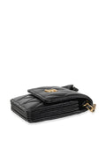 Chanel Pre Owned 2020 Diamond Quilted Cardholder On Chain — Same as shown — Size One Size — Detail View