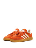 adidas Handball Spezial Preloved Red/Cream White Sneakers — Burnt Orange/Cream White — Size US M 9.5 - US W 11 — Top View