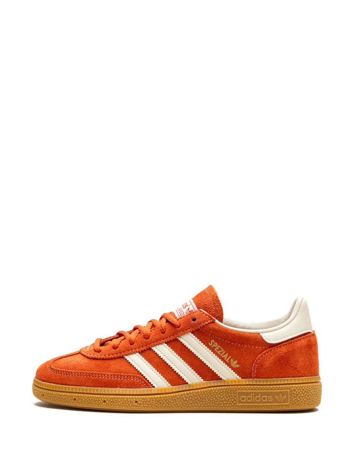 adidas Handball Spezial Preloved Red/Cream White Sneakers — Burnt Orange/Cream White — Size US M 9.5 - US W 11 — Detail View