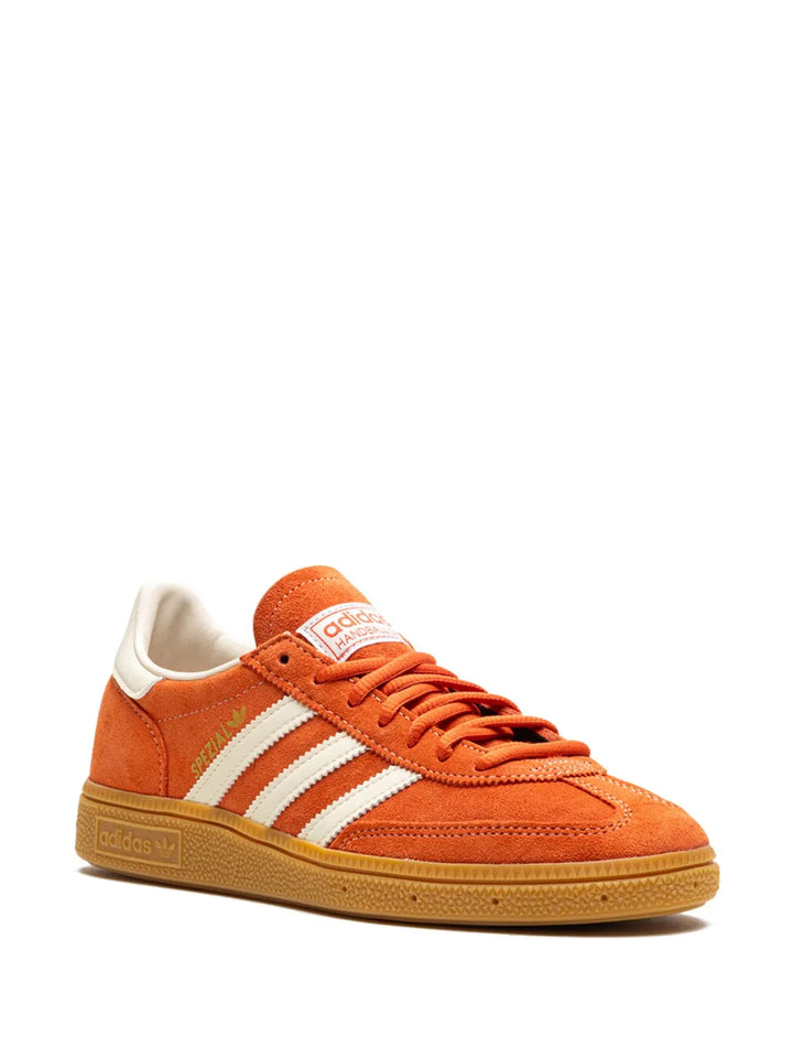 adidas Handball Spezial Preloved Red/Cream White Sneakers — Burnt Orange/Cream White — Size US M 9.5 - US W 11 — Side View