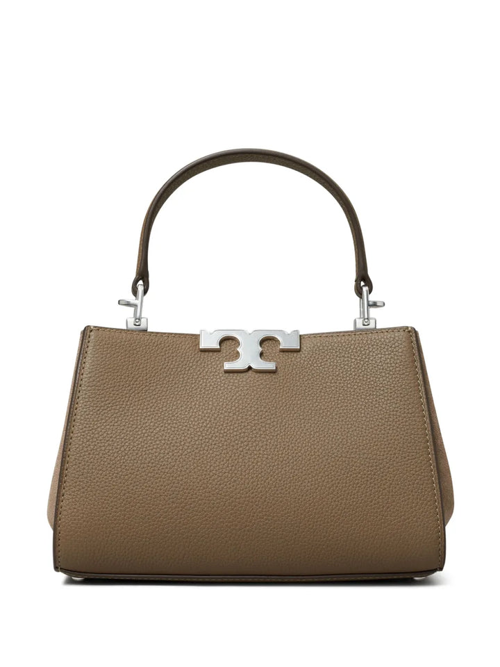 Tory Burch Mini Eleanor Leather Satchel Bag — Same as shown — Size One Size — Top View