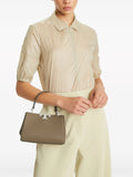 Tory Burch Mini Eleanor Leather Satchel Bag — Same as shown — Size One Size — Side View