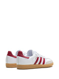 adidas Samba Og Collegiate Burgundy Sneakers — White/Red — Size US M 9.5 - US W 11 — Back View