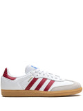 adidas Samba Og Collegiate Burgundy Sneakers — White/Red — Size US M 9.5 - US W 11 — Front View