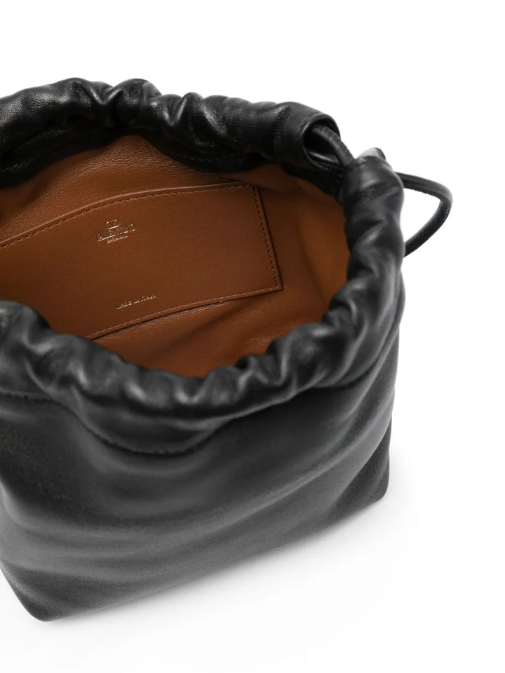 Valentino Garavani Mini Vlogo Pouf Bucket Bag — Same as shown — Size One Size — Detail View