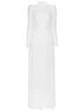 Ana Radu Lace Bridal Dress — White — Size XS — Front View