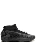 adidas Ae1 Mx Charcoal Sneakers — Core Black/Charcoal Grey/Carbon — Size US M 7 - US W 8.5 — Front View